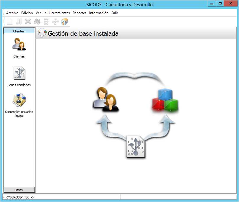 Gestión base instalada Microsip Gestión base instalada Microsip