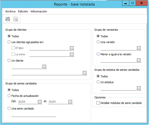 Gestión base instalada Microsip Gestión base instalada Microsip