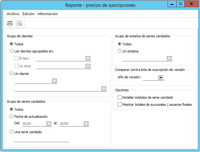 Gestión base instalada Microsip Gestión base instalada Microsip